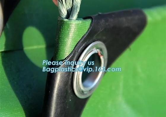 Pvc-Waterdichte Pvc Met een laag bedekte het Geteerde zeildoekstof van de Geteerd zeildoekdekking, de Dekking van de het Geteerde zeildoekvrachtwagen van Geteerd zeildoekpvc, Duurzaam Gordijn Zijinh.