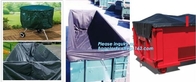 Open Drawstring 10 Mil Dumpster Container Liners, Drawstring Open 6 Mil Dumpster Container Liners, BAGEASE PAC