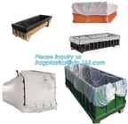 Dumpster6mill Open Broodje van Drawstring-Containervoeringen, Open Drawstring 6 Mil Roll Off Container Liners, BAGEAS