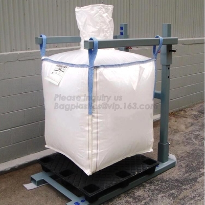 In het groot van de de fabrikanten100% maagdelijke hars van China geweven het polypropyleen grote zak/FIBC pp super de zakton van de 1 ton jumbo bulkzak