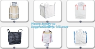 De maagdelijke Jumbozak FIBC van de Polypropyleenpp Geweven Grote Bulkzak voor Verpakkingszand 1 Ton 1,5 Ton 2 Ton Made In Package