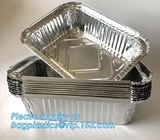 Van het het voedsel waterdichte voedsel van de fabrikanten lage prijs van de het aluminiumfolie Beschikbare de cakecontainers, om te gaan Aluminiumfolie Verzegelend Voedsel C