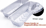 OEM Beschikbare de Aluminiumfoliecontainer van het keukengebruik, Makkelijk te openen en eenvoudige de Foliecontainer BAGEASE PAC van het Verwijderingsaluminium