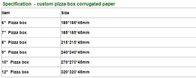 Het karton plooide document het vakje van de pizzalevering, biologisch afbreekbare hoogte - het document van de douanekraftpapier van kwaliteits Chinese voedingsmiddelen pizzapa
