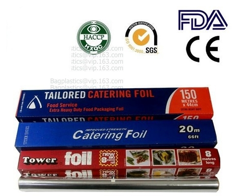 Van de het Bakselfolie van het huishoudenvoedsel het Broodje van de de Barbecuealuminiumfolie, de Folie Jumbobroodje 8011, Folie Jumbobroodje Manufact van het Huishoudenaluminium