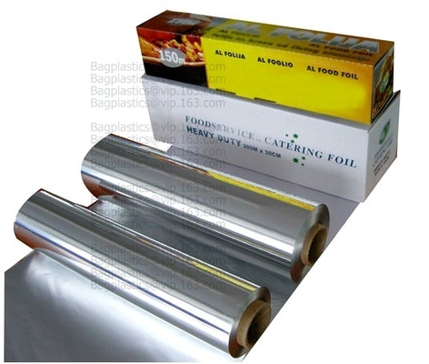 Van de het Bakselfolie van het huishoudenvoedsel het Broodje van de de Barbecuealuminiumfolie, de Folie Jumbobroodje 8011, Folie Jumbobroodje Manufact van het Huishoudenaluminium