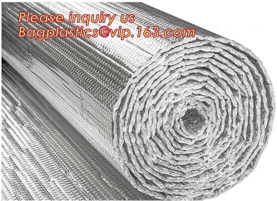 Dak/Vloer/Muur van de de Aluminiumfoliebel van de Hitteisolatie de Materiële/Thermische Isolatie, Bellenaluminiumfolie die Insulat bouwen