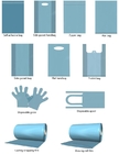 medische composteerbare beschikbare plastic handschoenen, biologisch afbreekbare en composteerbare PE Gl van het handschoenen vinyl, Beschikbare Polyethyleen