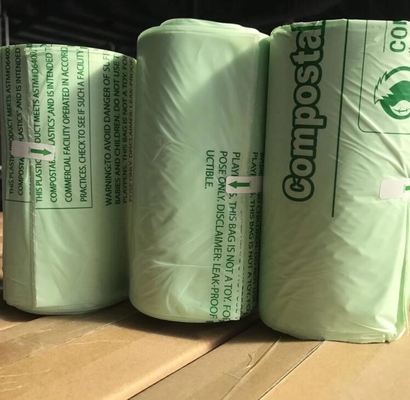 AANGEPASTE COMPOSTEERBARE VESTBOODSCHAPPENTAS, Vouwbare Composteerbare Plastic VestBoodschappentas, T-shirt het Winkelen Zakken Plastic Ve