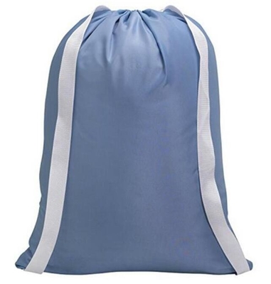 De nylon Zak met Riem kleedt de Wasmand die van de de Wasserijzak van Organisatorhamper liner nylon landry zakkenmand drawstring