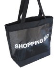 Mesh Beach Bags, Kruidenierswinkelopbrengst Tote Bag With Zipper &amp; Zakken voor Gymnastiek, Picknick, het Winkelen of Reis