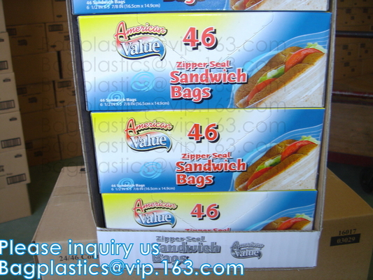 100% COMPOSTABLE Food Bag zip slot Vrieszak opslagzak, verpakkingszak rits afdichting Slider opslagzak