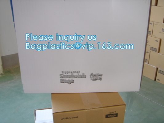 100% COMPOSTABLE Food Bag zip slot Vrieszak opslagzak, verpakkingszak rits afdichting Slider opslagzak