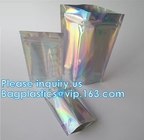 Laser Holografische Materiaal Gedrukte Hitte - verzegel Aluminiumfolie Inpakkend Plastic Zak met k voor Klein Materiaal 10g 5g