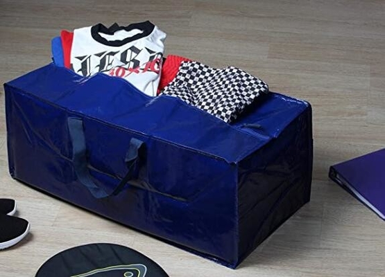 Reis Tote Should Handle Bags, Netzak met Ritssluiting 160 GSM Grote pp Gelamineerde niet Geweven Grote de Bagagezak van de Ritssluitingszak