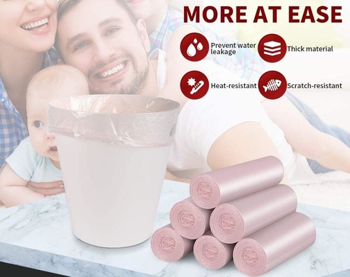 Biologisch afbreekbare & Composteerbare Transparante Poly Vlakke Zakken op Broodje met Document Kern voor Supermarkt, de Theebus Liner van het Voedselafval
