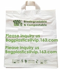 100% composteerbare plastic fruitzakken, PLA-zak fruit, zak van het maïszetmeel de biologisch afbreekbare en composteerbare plastic broodje, McDonald