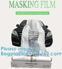 Pe Plastic Maskerende Film voor Auto/Auto/Boot die Plastic Maskerende Film voor Auto het Schilderen Auto Beschermende HDPE Film schilderen