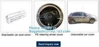 Biologisch afbreekbare van de Vloermat auto disposable steering wheel Seat van de Compostauto de Dekkings Binnenlandse Toebehoren die Bandzakken sturen