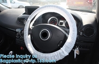 Biologisch afbreekbare van de Vloermat auto disposable steering wheel Seat van de Compostauto de Dekkings Binnenlandse Toebehoren die Bandzakken sturen
