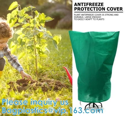 Warme de Struikinstallatie die van de Dekkingsboom van de de Beschermingsyard van de Zakvorst de de Tuinwinter Drawstring Mesh Net Garden Plant Cover beschermen