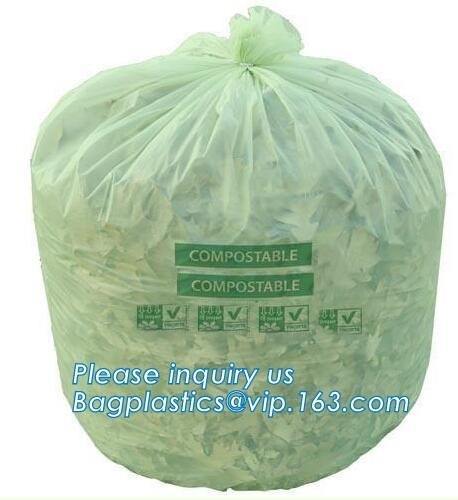 Van het het Afvalafval van de Eco Vriendschappelijke Beschikbare Biologisch afbreekbare en Composteerbare Keuken de Inzamelings Biologisch afbreekbare Vuilniszakken Compostabl