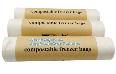 De Bakzak van maniok Biologisch afbreekbare Pla/Composteerbare Vuilniszakbroodjes/Cornstarched-Zak, Composteerbaar en Boidegradable K Pla