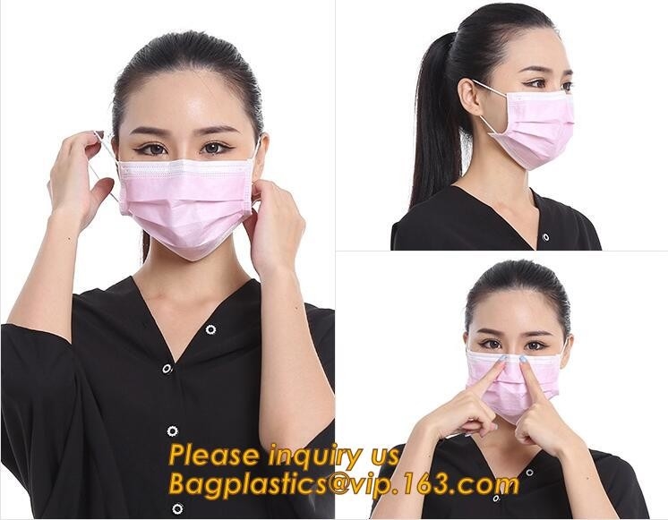 3ply beschikbaar Medisch Gezichtsmasker voor Medical&amp;Health, Huishouden, Medisch beschikbaar gezichtsmasker drie lagen steriliteitsmas