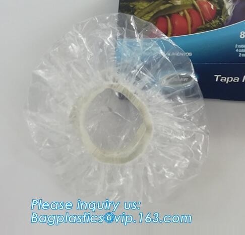 Van de badkamersproducten van het douaneembleem de beschikbare plastic douche GLB, aangepaste plastic PE bagplastic hotel beschikbare douche GLB