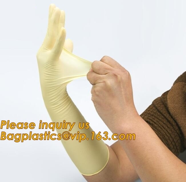De beschikbare medische chirurgische handschoenen van het latexonderzoek met goedkope prijs, latex van het fabrikanten het niet-steriele algemeen medische onderzoek