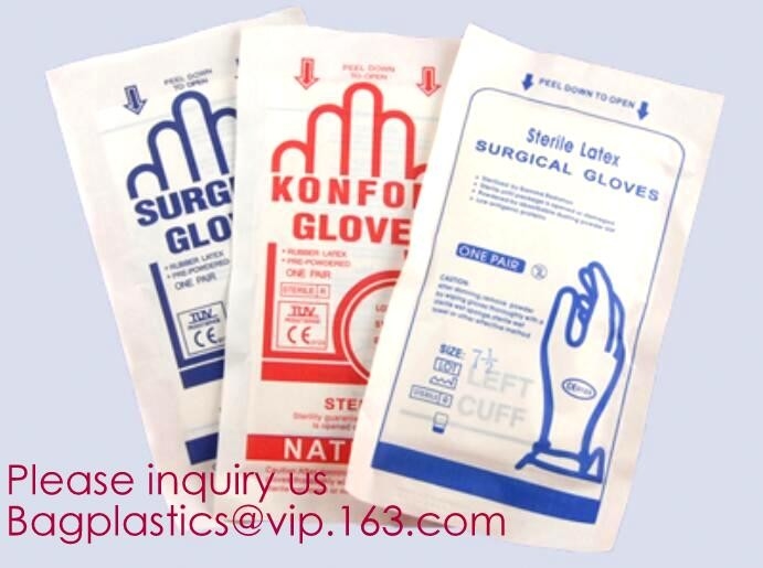 De latexhandschoenen poederen Vrije/Beschikbare Voedsel Prep Kokende Handschoenen/de Dienst Schoonmakende Handschoenen van het Keukenvoedsel, bagease, bagplast