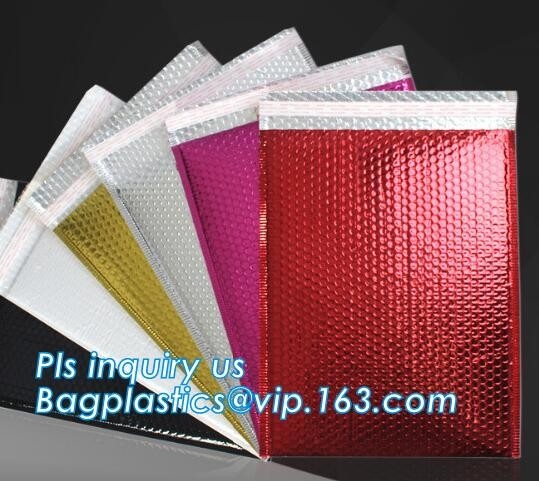 De douane Opgevulde het Document van Envelopjiffy bags tear proof pink Kraftpapier Fabrikant van Luchtbelmailers, de Zakkendocument van Bellenmailers