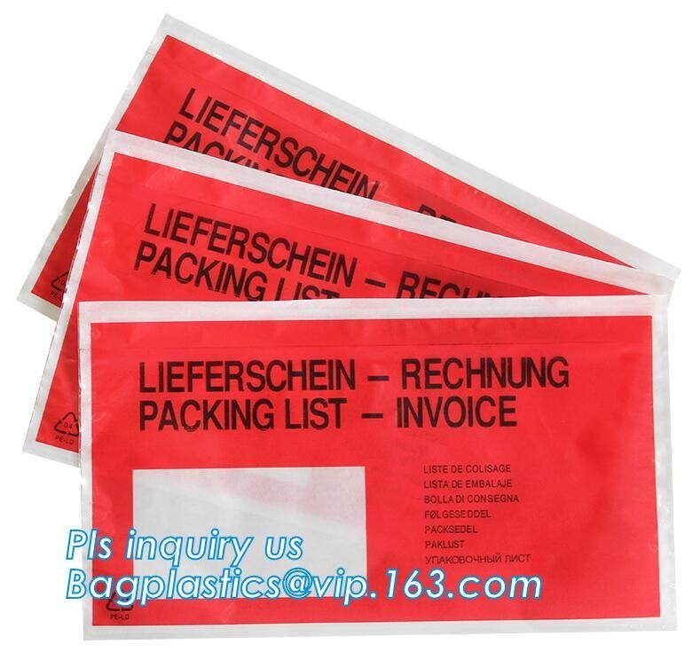 De waterdichte enveloppen van de verpakkingslijst met zelfklevende A3 A4 B4 B5 A7 C5 C7size, verpakkingslijst sloten envelop a5, bageas in