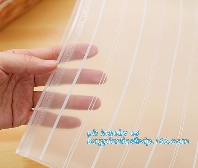 duidelijke pvc-ritssluitingszak/ritssluitingszak voor hoofdkussen/schuifritssluitingszak, de zak van de zak/plastic van de schuifritssluiting met ritssluiting, zak met dia