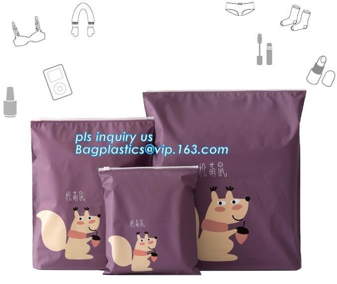 van de de schuifritssluiting pp van de hangerhaak de bikini verpakkende zak, de Zak van de de Zakkantoorbehoeften van de Schuifritssluiting, transparante pvc-pla van de schuifritssluiting