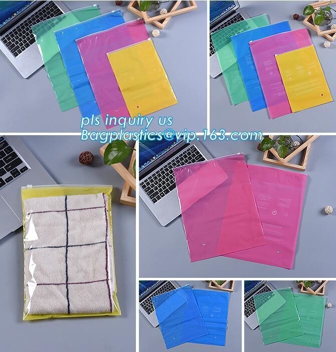 Plastic van de de zak plastic schuif van de diaritssluiting de ritssluitingszakken, Aangepast Gedrukt Klein Plastic van de de Zakbikini van Pvc Vinyl de schuifpit