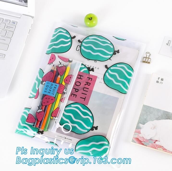 van de de boutique HEATSEALED de verpakkende dia van de doekzak de ritssluitings plastic zak met schuif, de Plastic Zak van de Diaritssluiting, DUIDELIJK pvc BEDELAARS