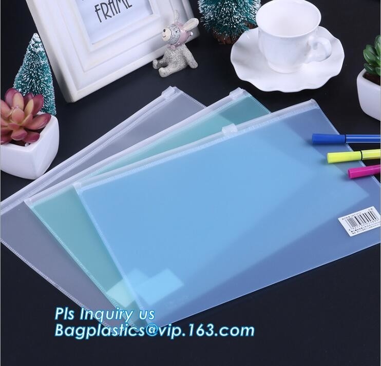 Zak van pvc van de schuifritssluiting de Duidelijke voor de zak kosmetische verpakking van pakket Vinyl transparante pvc, Kosmetische de Make-upzak van de Schuifritssluiting