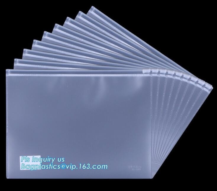 de waterdichte vinyl duidelijke plastic zak van het ritssluitingskledingstuk, duidelijke vinyla3/a4/zak van de het netwerkritssluiting van pvc van a5 de plastic, Persoonlijke verzorging P