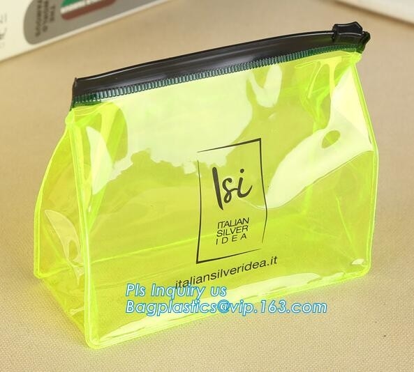 De kleding van EVA doet het plastic geval van de schuifritssluiting, Douane gedrukte in zakken zij de schuifritssluiting van de guessetfolie, resealable verpakkende dia