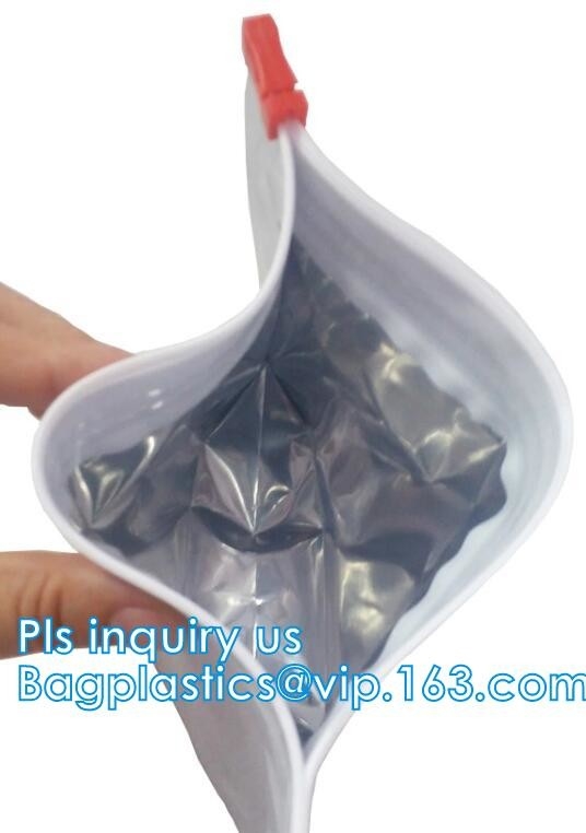 De plastic Hoogste Open van de Ritssluitingszakken van het Kindbewijs Grootte van Matte Finish With Three Standard, van het de Groottekind van MOPP de Facultatieve Veiligheid Packagi