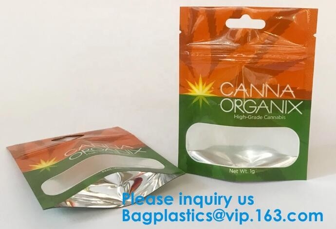 Van het de geur runtz doet de mylar onkruid van het kindbewijs de zak eetbare verpakkende zak, 1/4oz, 1/2oz, van de de Cannabisgeur van 1oz het Medische Bewijs Mylar Wi in zakken
