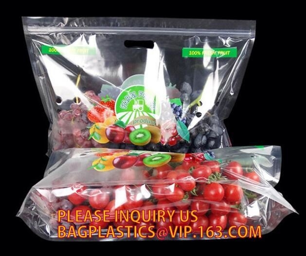 Vers fruitzak (Kers/Lichi/druif), Ritssluitings Hoogste Tribune op Zak voor Cherry Dried Fruit, de zak van de schuifdruif, kersenzak, fruit B