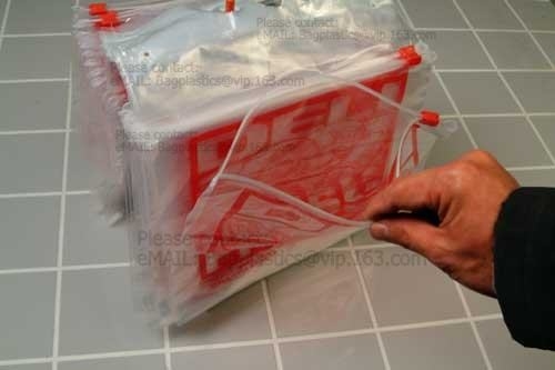 De plastic Schuifzakken met k-Ritssluitingszakken, druif verpakking doet het fruitzak van de schuifritssluiting, Fruit het Verse Houden Opnieuw te gebruiken in zakken