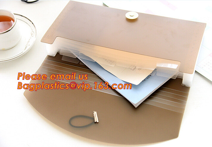 nieuwe populaire a4/letter rangschikken plastic van het de Desktopdossier van pp poly Uitzetbare de omslagorganisator