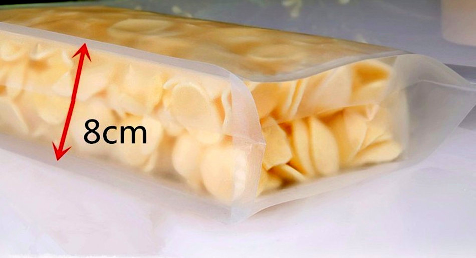 De zelf Resealable Polype duidelijke zak van de het Polytheenritssluiting van de ritssluitingszak Plastic, Plastic Zaktribune op de Zak van de Zakritssluiting voor Sna