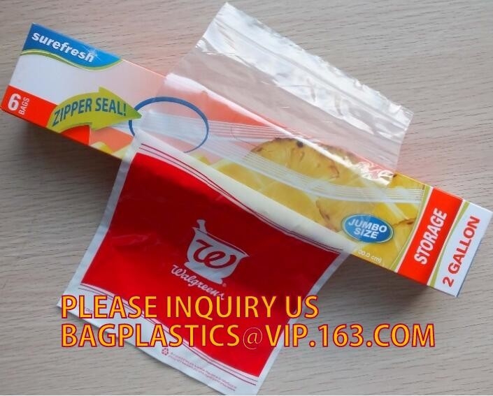 Pas Resealable Plastic Duidelijke Polyzak van de de douaneritssluiting van k Baggies, LDPE HDPE CPE PPE Plastic de Schuifritssluiting van pvc aan