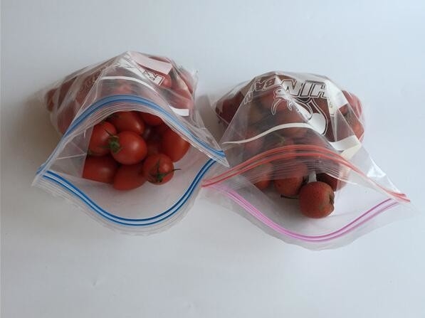 De dubbele van de het voedselrang van ritssluitingsbpa vrije zakken van de de moedermelkopslag vloeibare plastic, plastic verpakkende zakken van de voedsel de dubbele ritssluiting