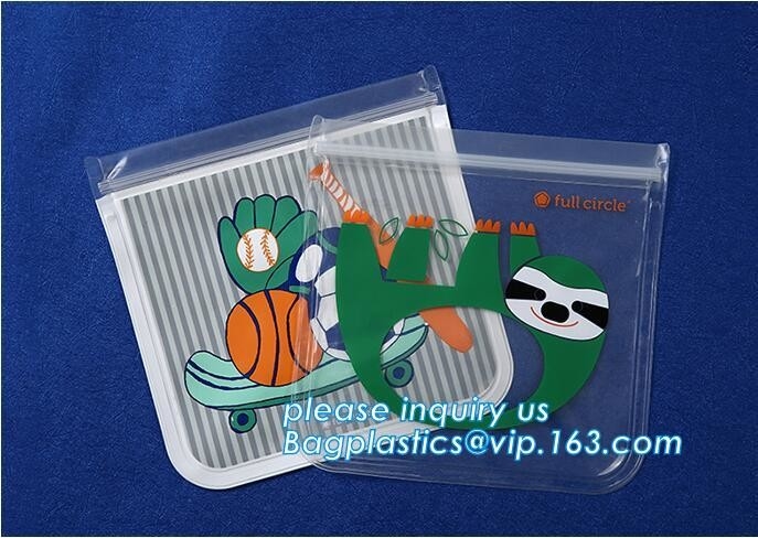 Verse het Behoudszak van het Koelkastvoedsel, Opnieuw te gebruiken de Opslagzakken van het Siliconevoedsel met k, opnieuw te gebruiken Houdend Vers Silicone FO