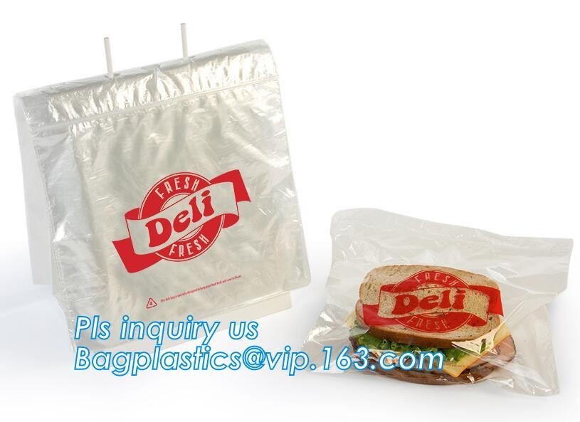 Van de de Greepverbinding van de voedselrang de Zakken van het de Delicatessenwinkelzadel, Gedrukte Semi de Ritssluitingszak van de Zadeldelicatessenwinkel, delicatessenwinkel zadelen de zakken van het pakzadel k voor mea